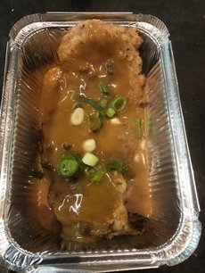 Schnitzel met pepersaus Schnitzel met pepersaus